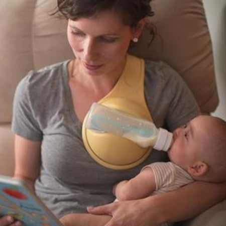 Hands-Free Baby Bottle Feeding Rack
