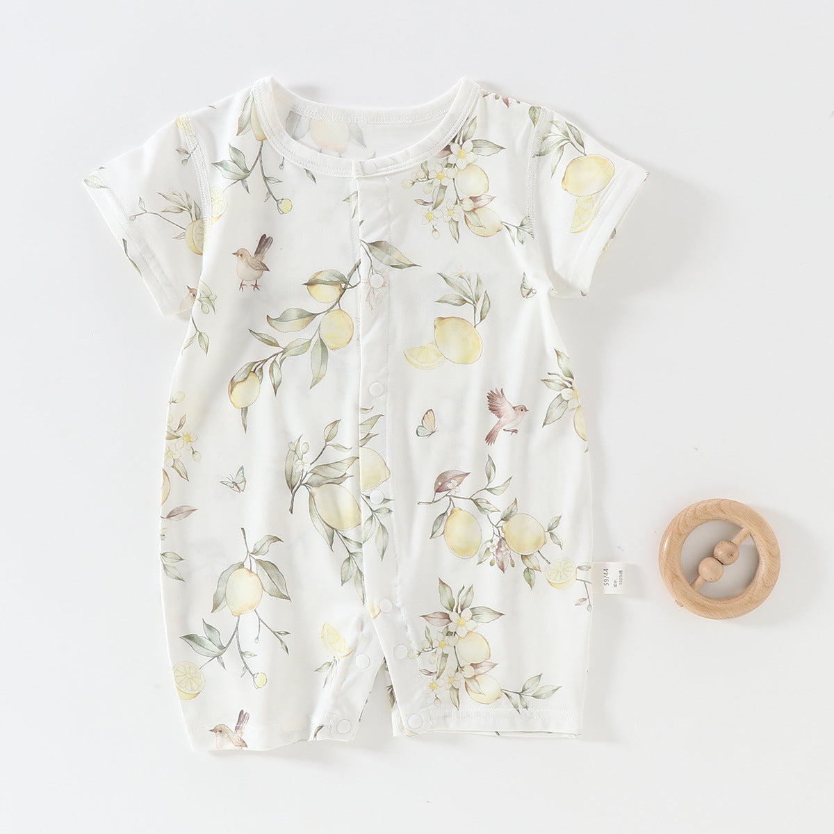 Baby short sleeved Cotton Romper