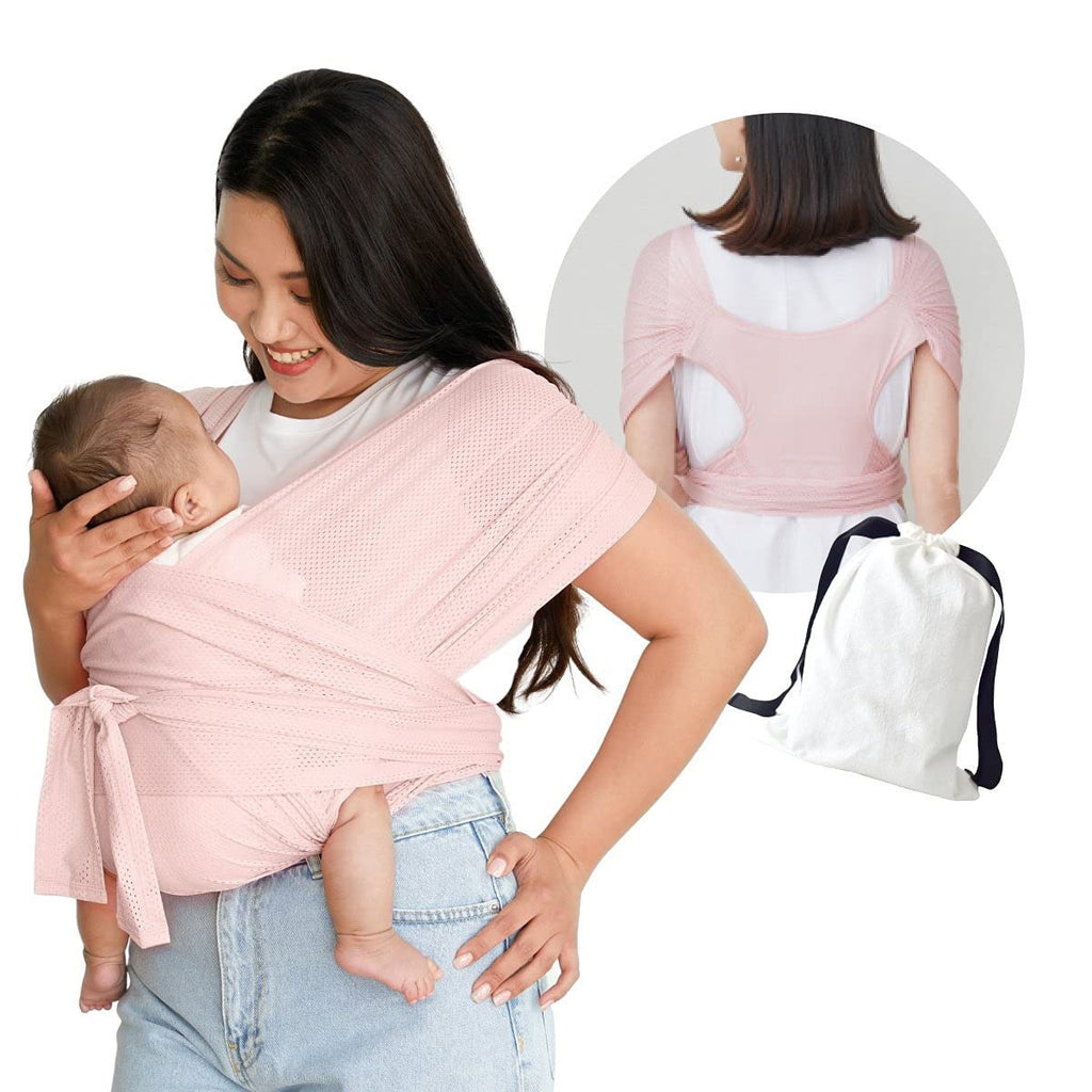 Front-Facing Baby Wrap Carrier for Newborns