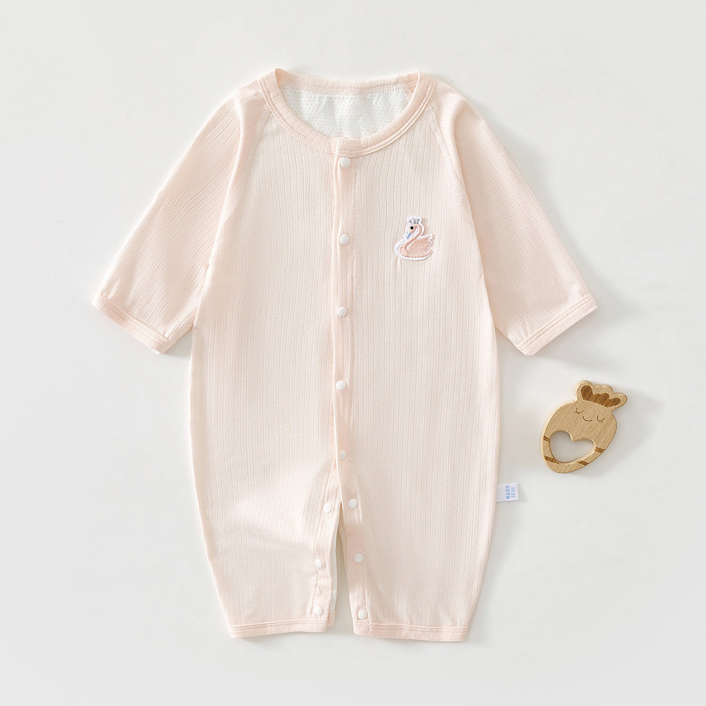 Baby clothes summer thin jumpsuit baby long sleeves