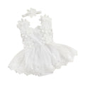 Baby Girl Lace Crawler Outfit