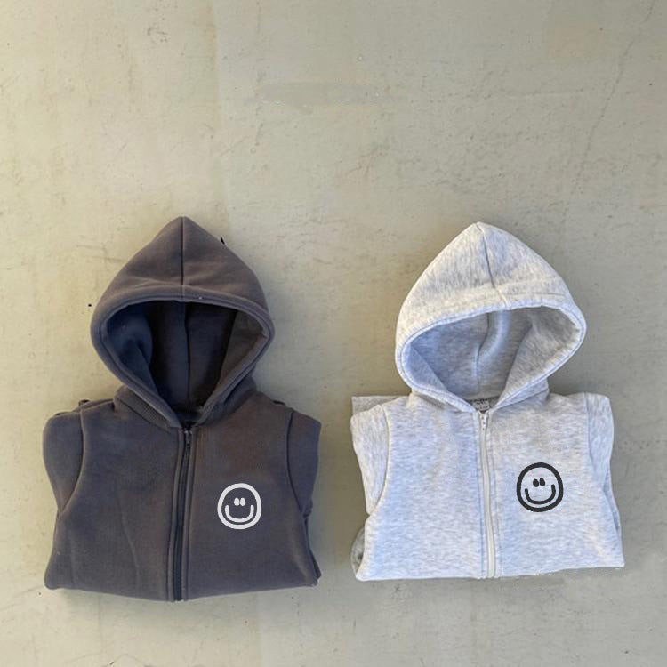 Baby Cartoon Hooded Jumpsuit