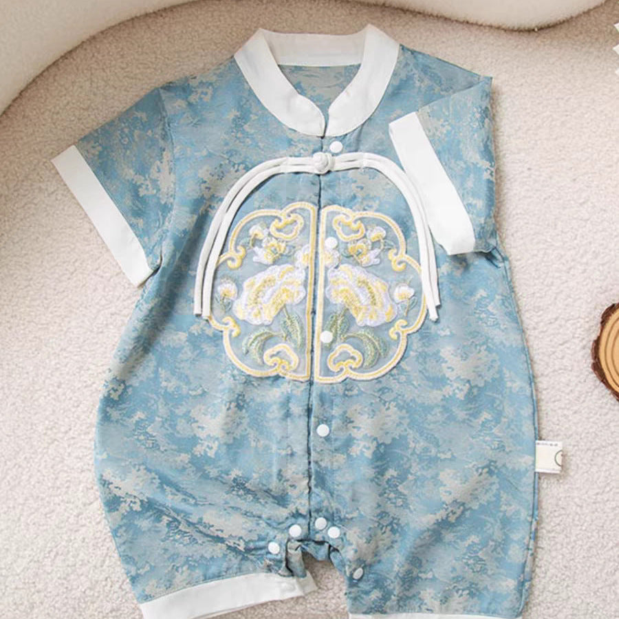 Baby Clothes  Short Sleeve Traditional Romper Baby Onesie