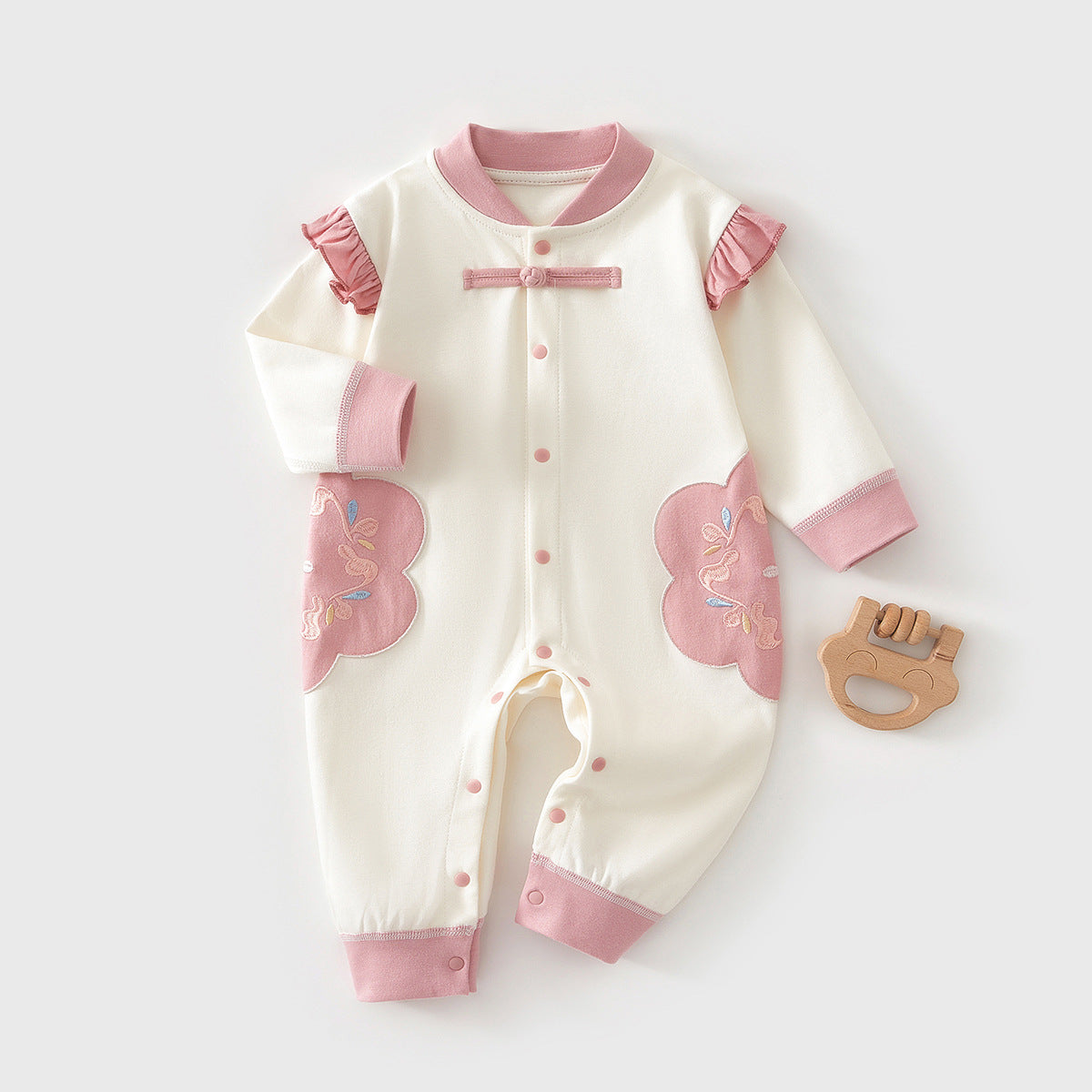 Baby Pure Cotton Solid Romper