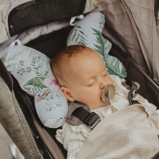 Baby Stroller Butterfly Neck Support Pillow