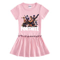 Sweet Floral Cotton Baby Girl Dress – Short Sleeve Summer Outfit