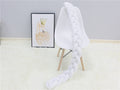 Handknit Nordic Knot Crib Bumper — Nursery Decor for Newborns