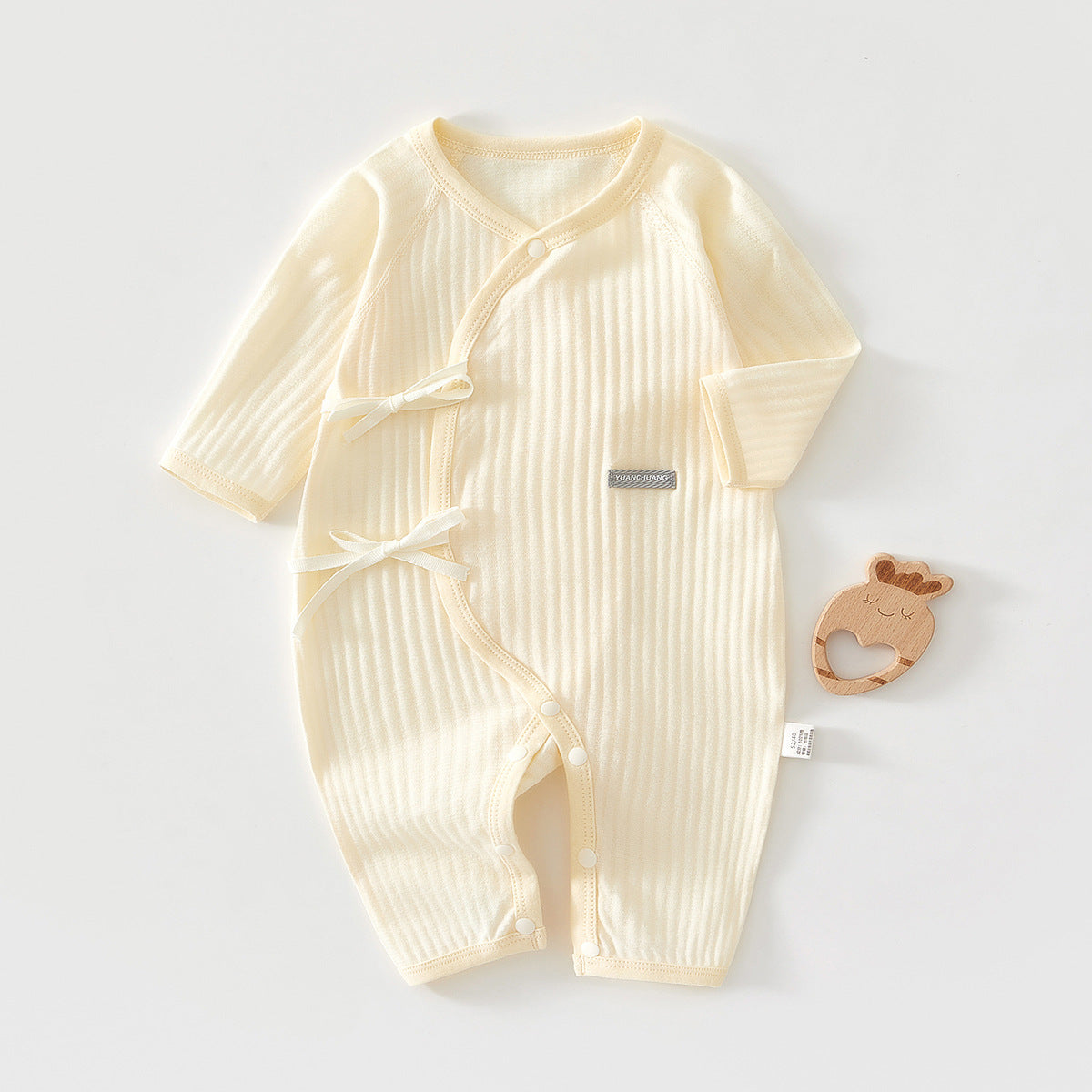 Baby jumpsuit summer baby outfit belly protection strap butterfly outfit