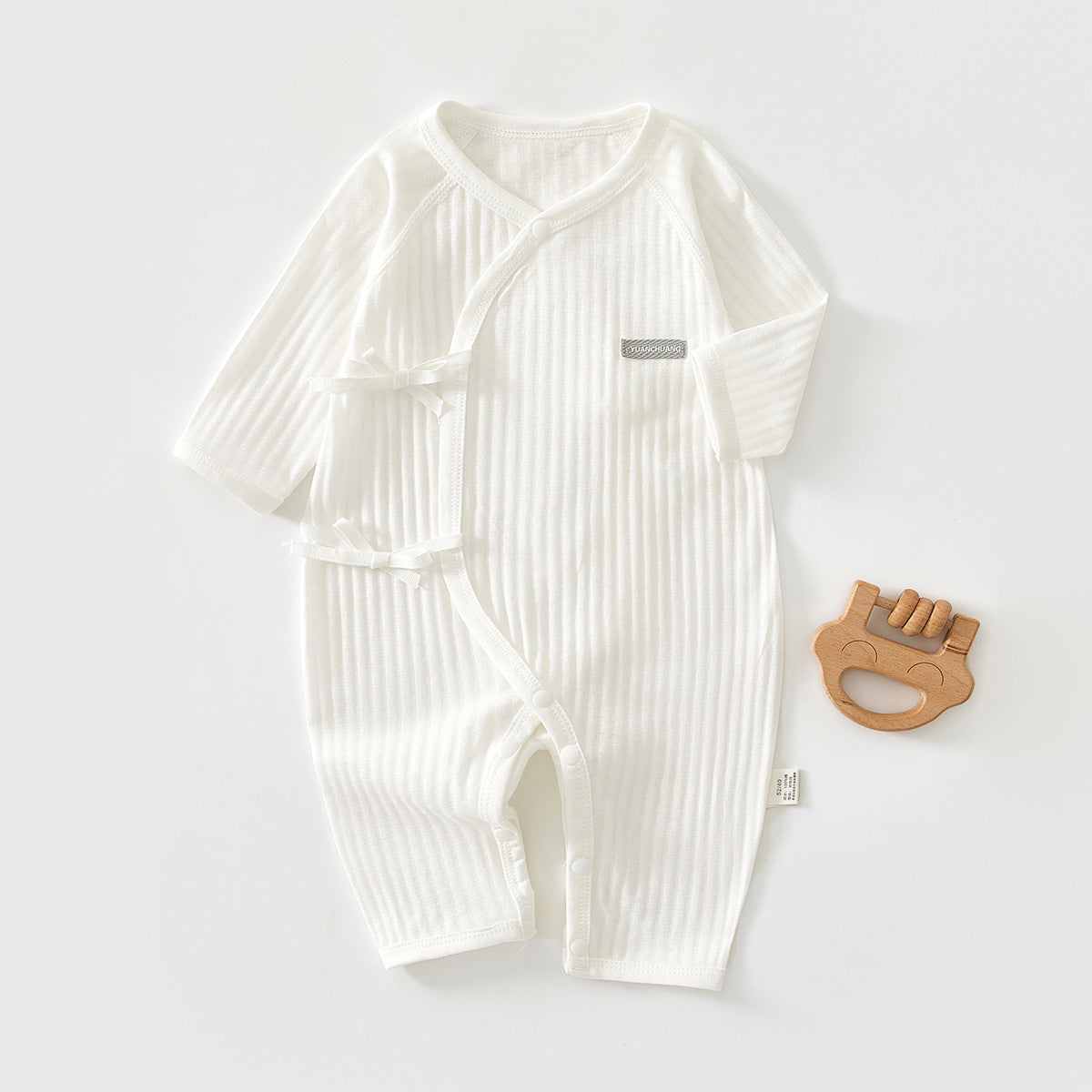 Baby jumpsuit summer baby outfit belly protection strap butterfly outfit