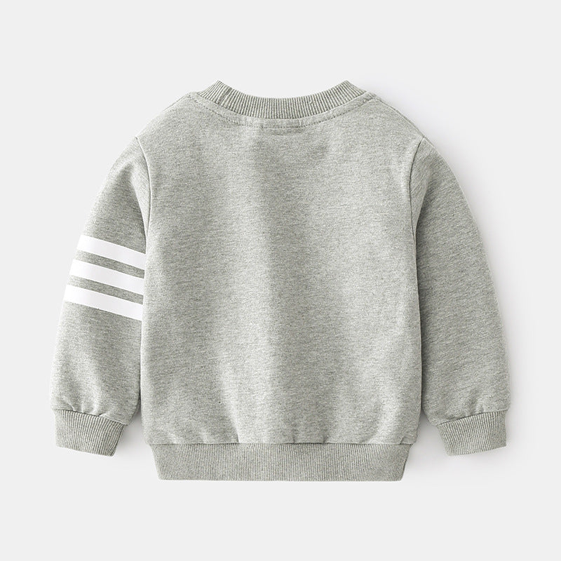 Baby Striped Pullover Hoodie