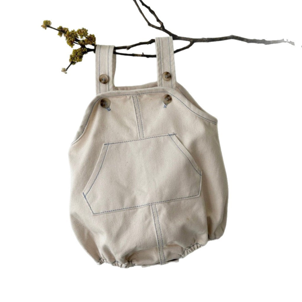 Baby Overalls with Large Pockets
