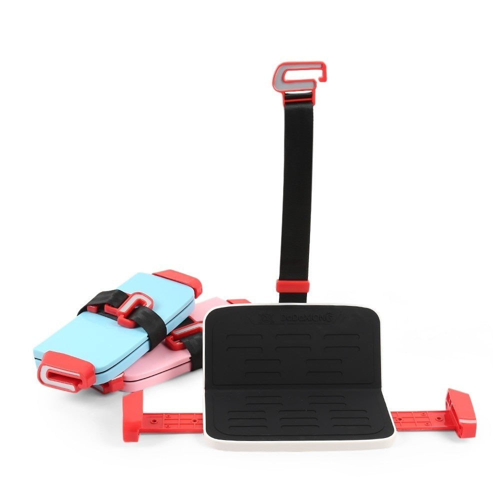 Portable Foldable Children Kids Safety Booster Seat Adjustable Strap Seat Harness Pad Cushion Toddlers Kids Safe Seats
