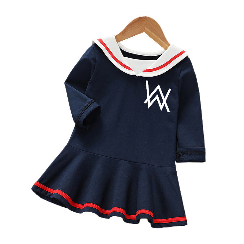 Cozy Long Sleeve Baby Girl Dress – Autumn Winter Style