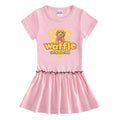 Colorful Striped Short Sleeve Cotton Baby Dress