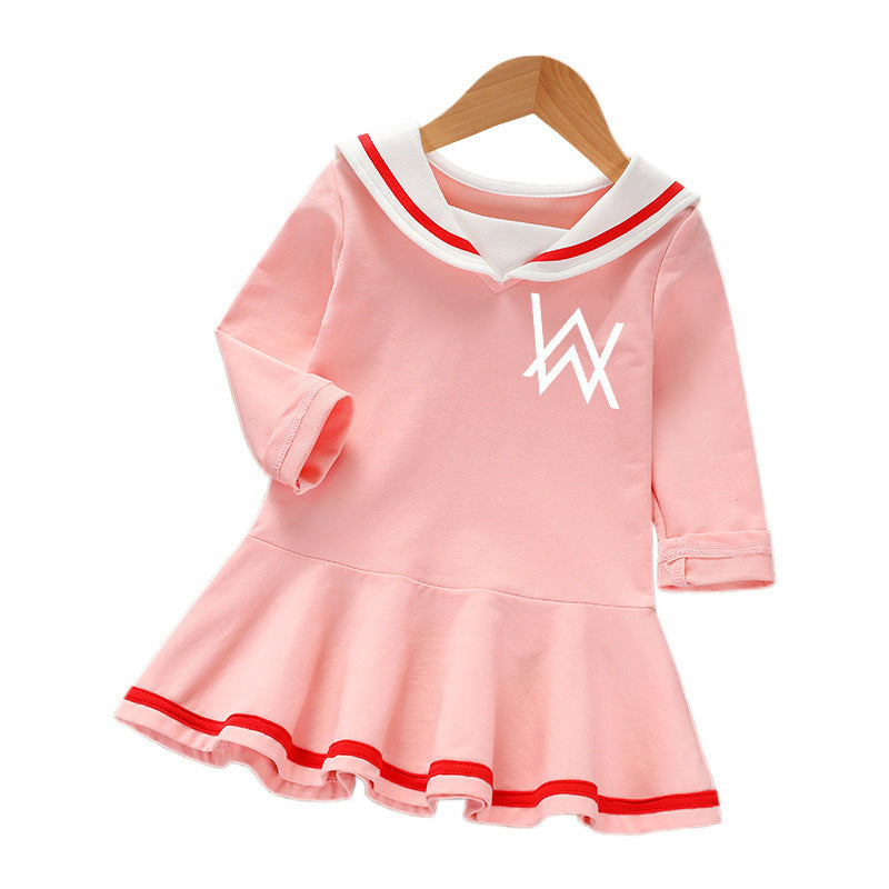 Cozy Long Sleeve Baby Girl Dress – Autumn Winter Style