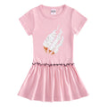Adorable Ruffle Cotton Baby Girl Dress – Short Sleeve