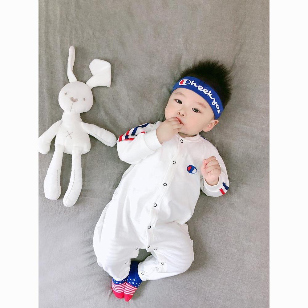 Baby Outing Cute Crawler Suit Stylish Gentleman Baby Romper