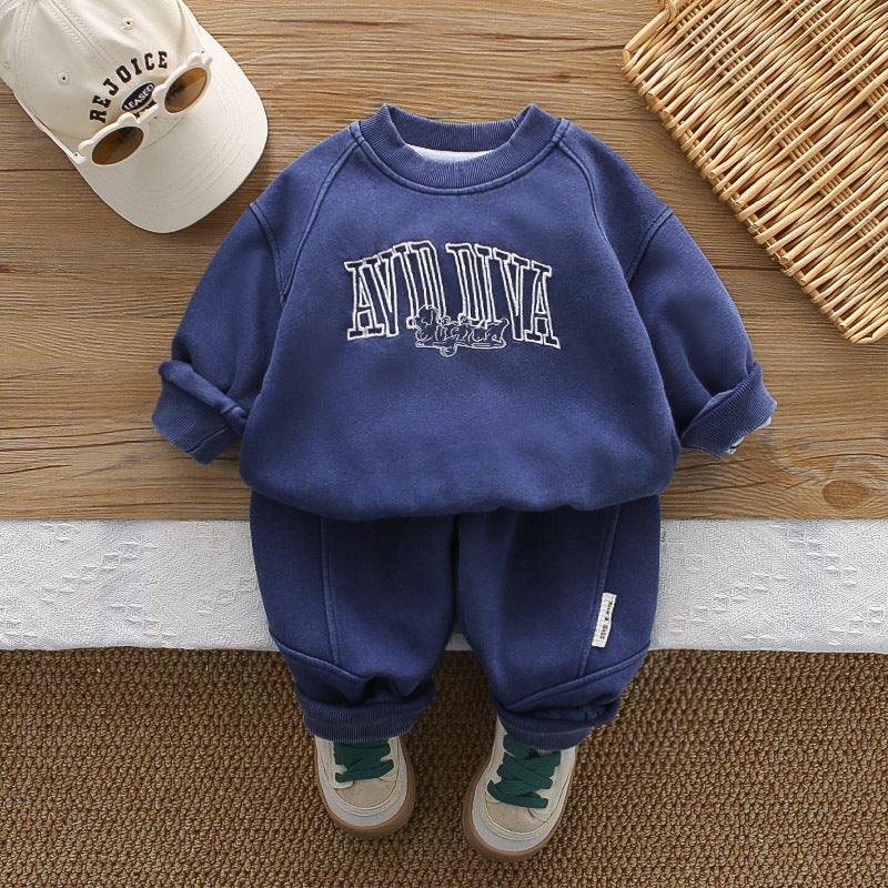 Baby Spring Clothing Baby Long Sleeve Two Piece Set
