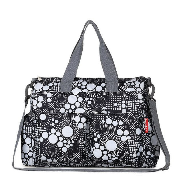 Urban Series Fashion Multifunctional Baby Diaper Bag Waterproof Nappy Changing Bag Mommy Stroller Bag