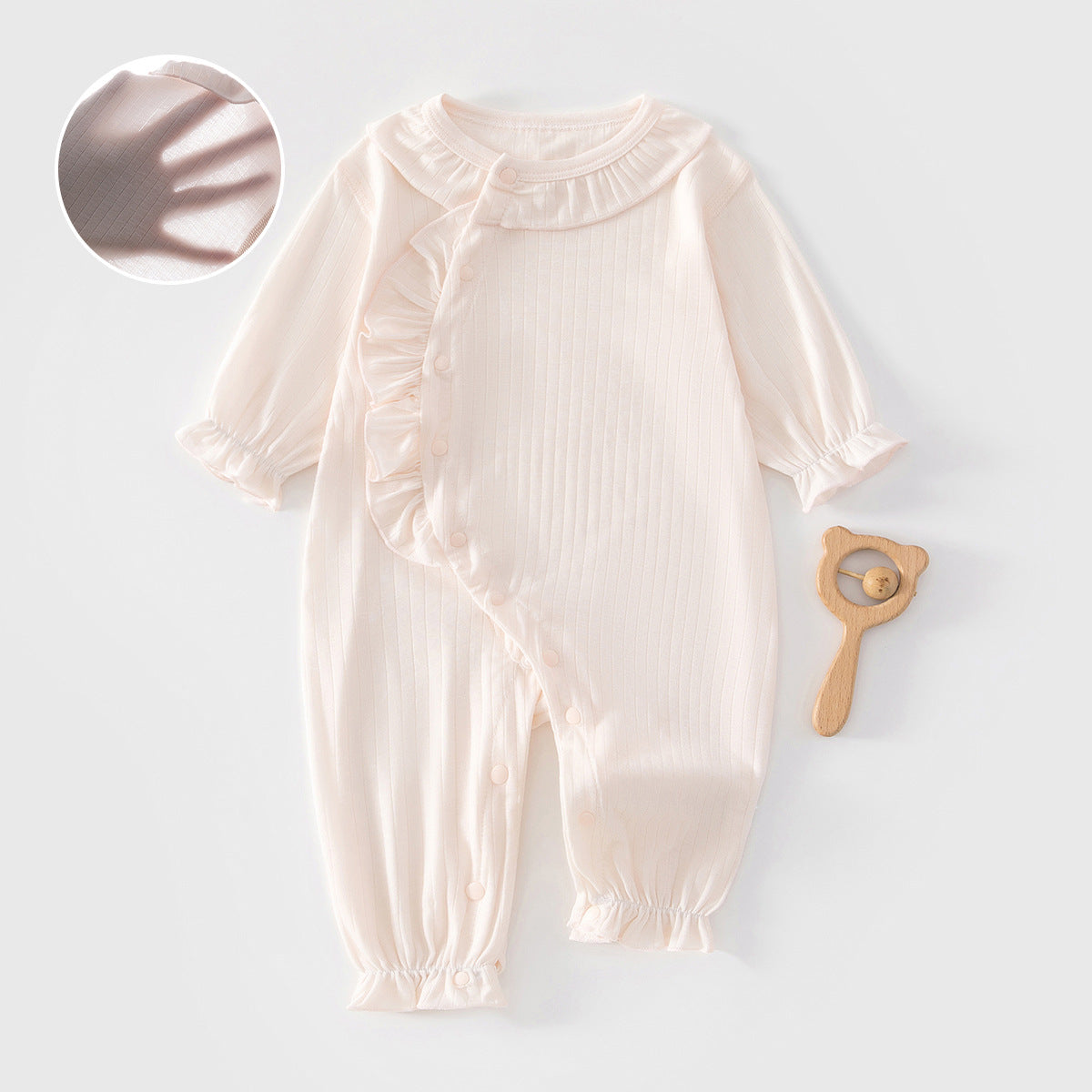 Baby clothes summer women's baby lace collar jumpsuit