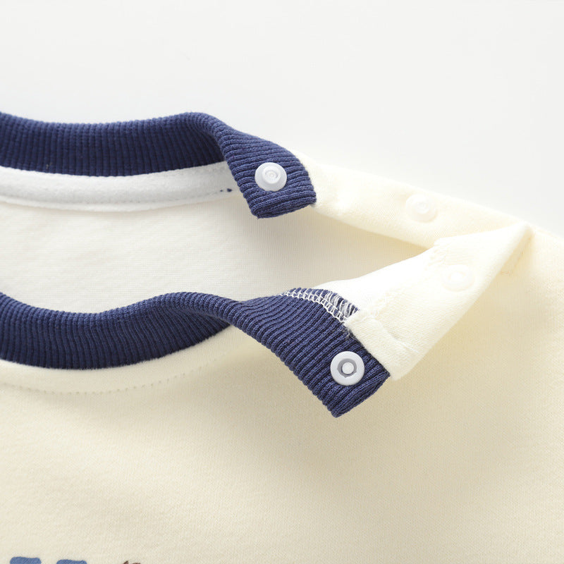 Baby Hooded Coat Split Set