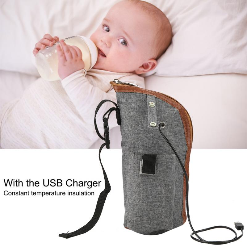 USB Portable Baby Bottle Warmer Heating Bag
