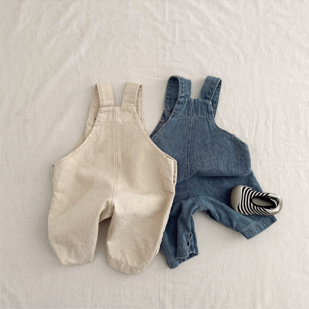 Baby Clothes Infant Denim Overalls Romper Unisex Baby Bodysui
