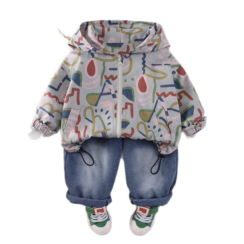 Baby Spring Long Sleeve Outfit Set