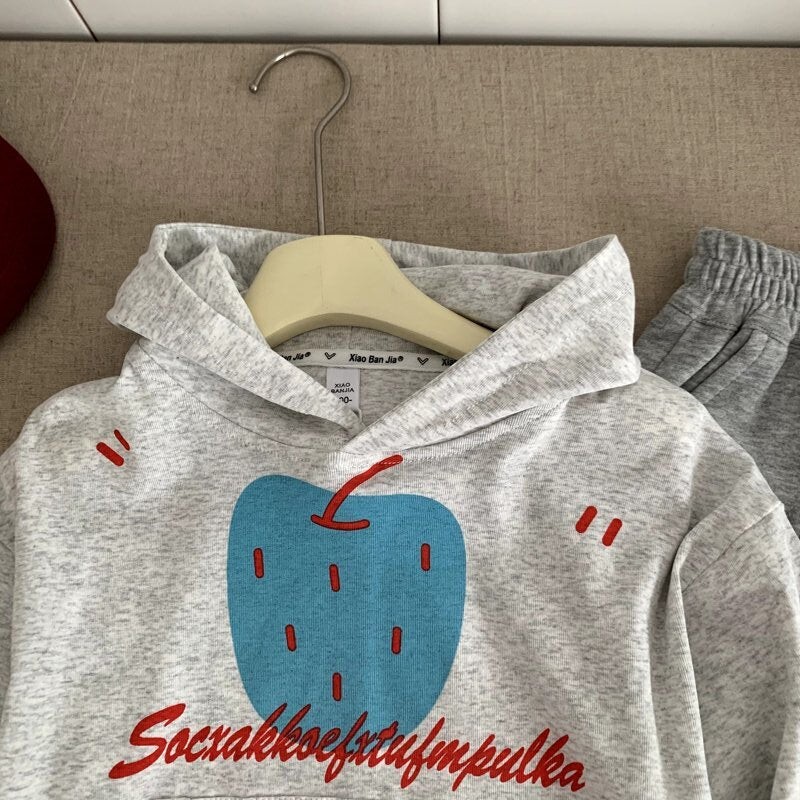 Kids Loose Hooded Sweatshirt