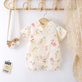 Baby Short Sleeve Snap Romper