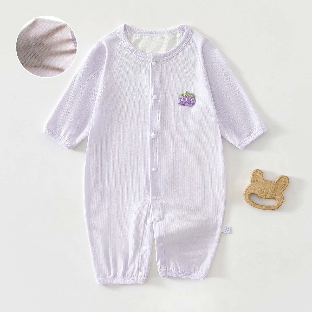 Baby clothes summer thin jumpsuit baby long sleeves