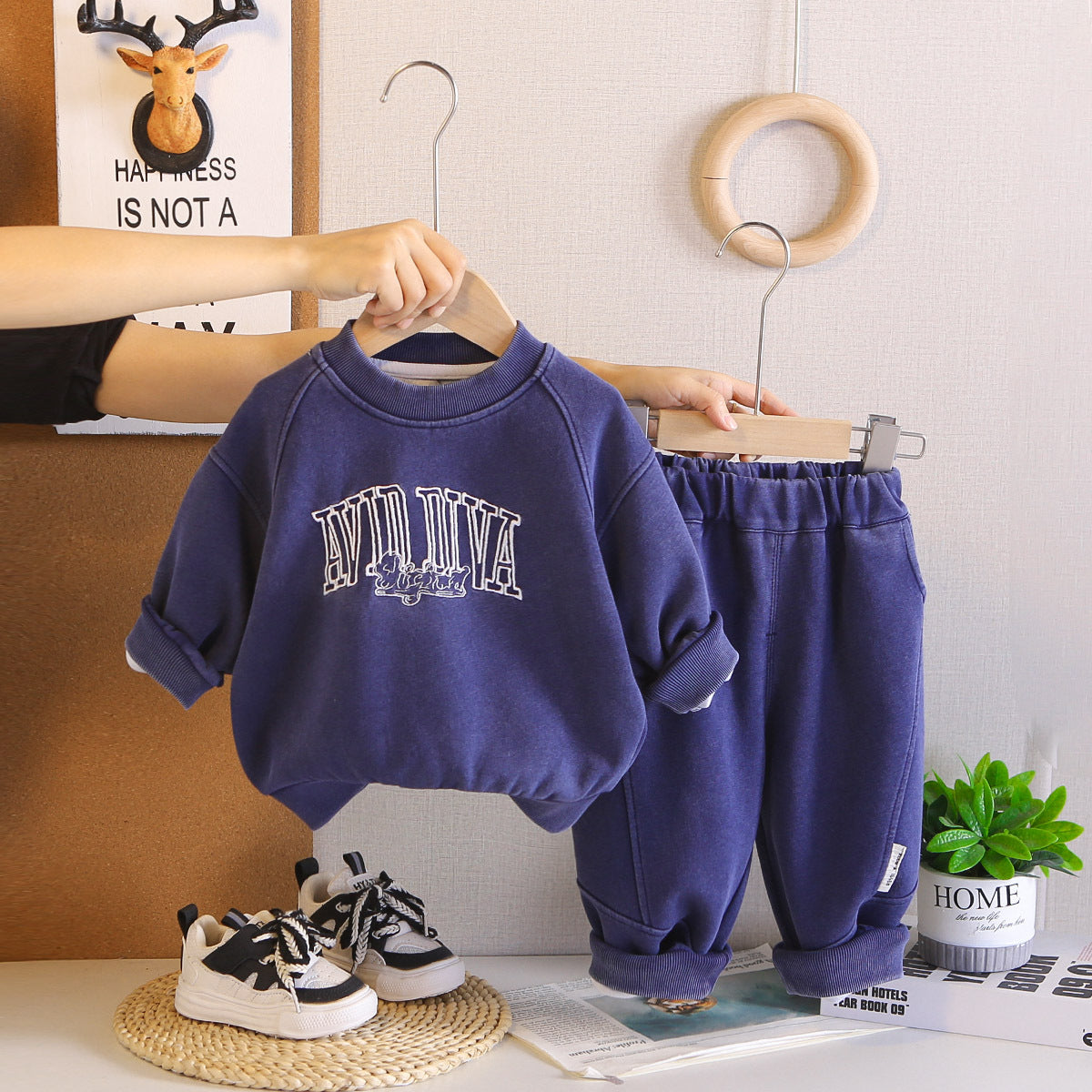 Baby Spring Clothing Baby Long Sleeve Two Piece Set