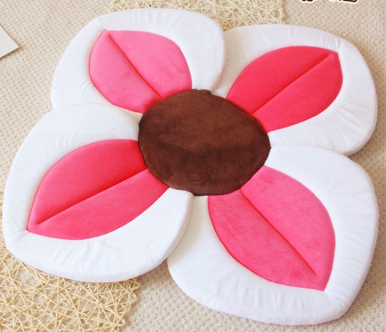 Baby Foldable Petal Bath Seat Mat