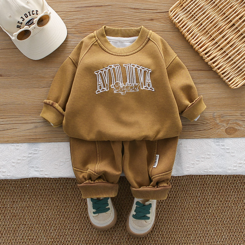 Baby Spring Clothing Baby Long Sleeve Two Piece Set