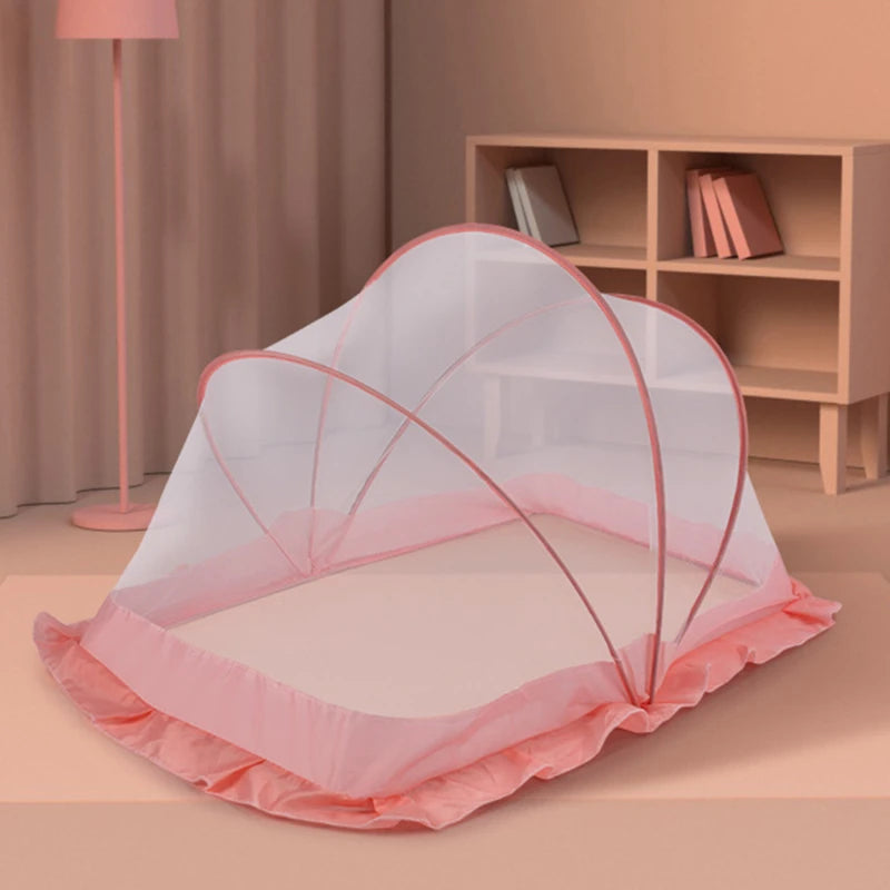 Portable Foldable Crib Mosquito Net — Baby Tent & Sleeping Canopy