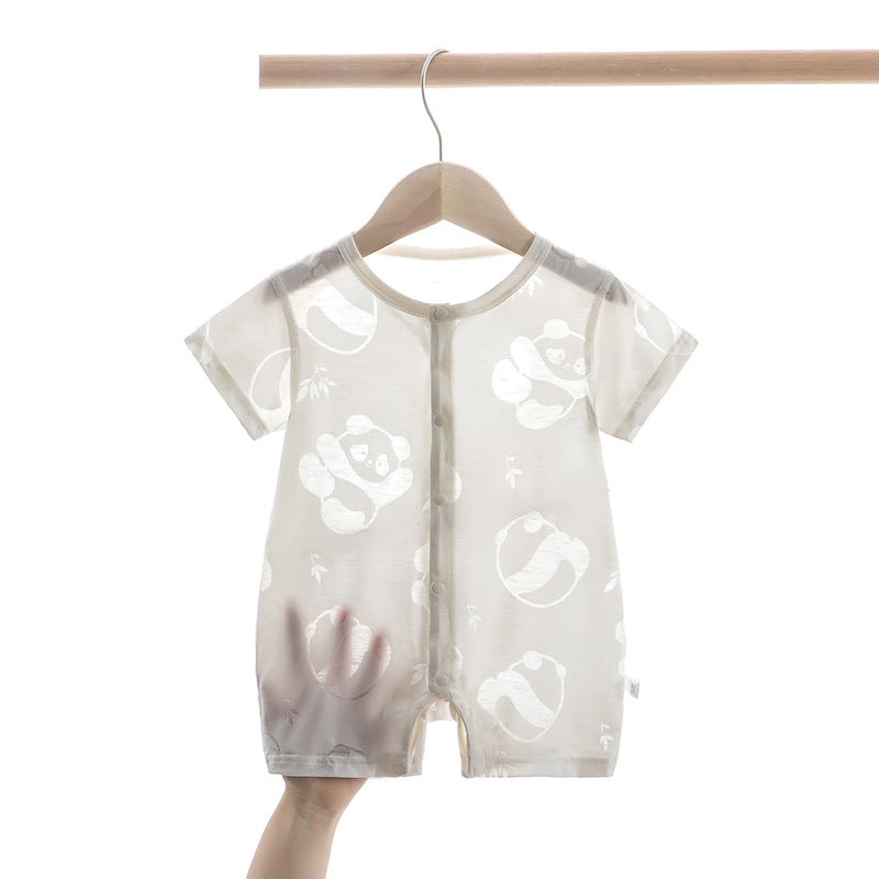 Baby Short Sleeve Summer Pajama Romper