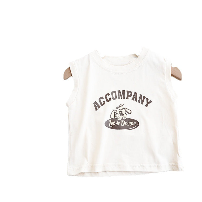 Baby Kids Sleeveless T-Shirt