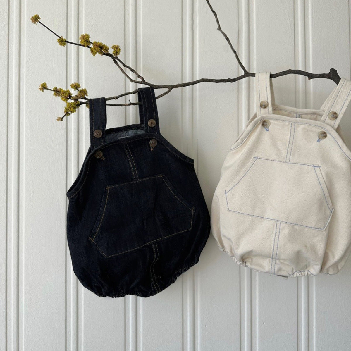Baby Overalls with Large Pockets