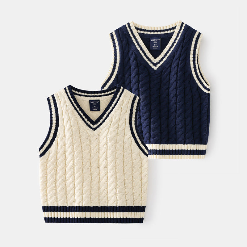 Baby Vest Top Pullover Sweater