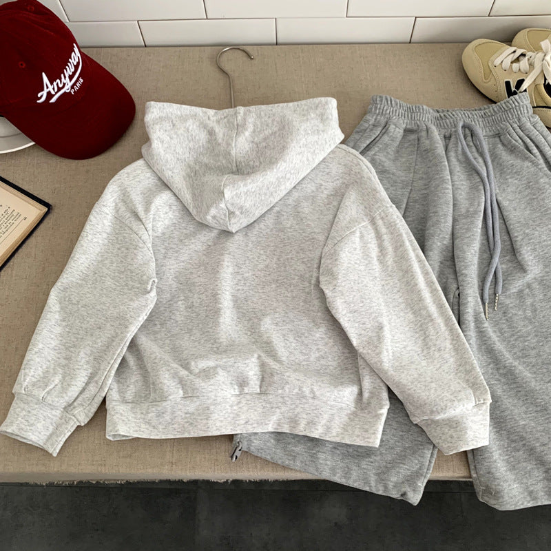 Kids Loose Hooded Sweatshirt