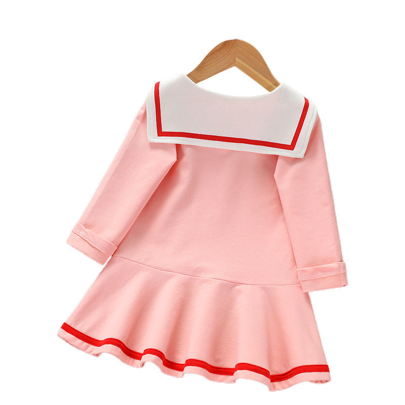 Cozy Long Sleeve Baby Girl Dress – Autumn Winter Style