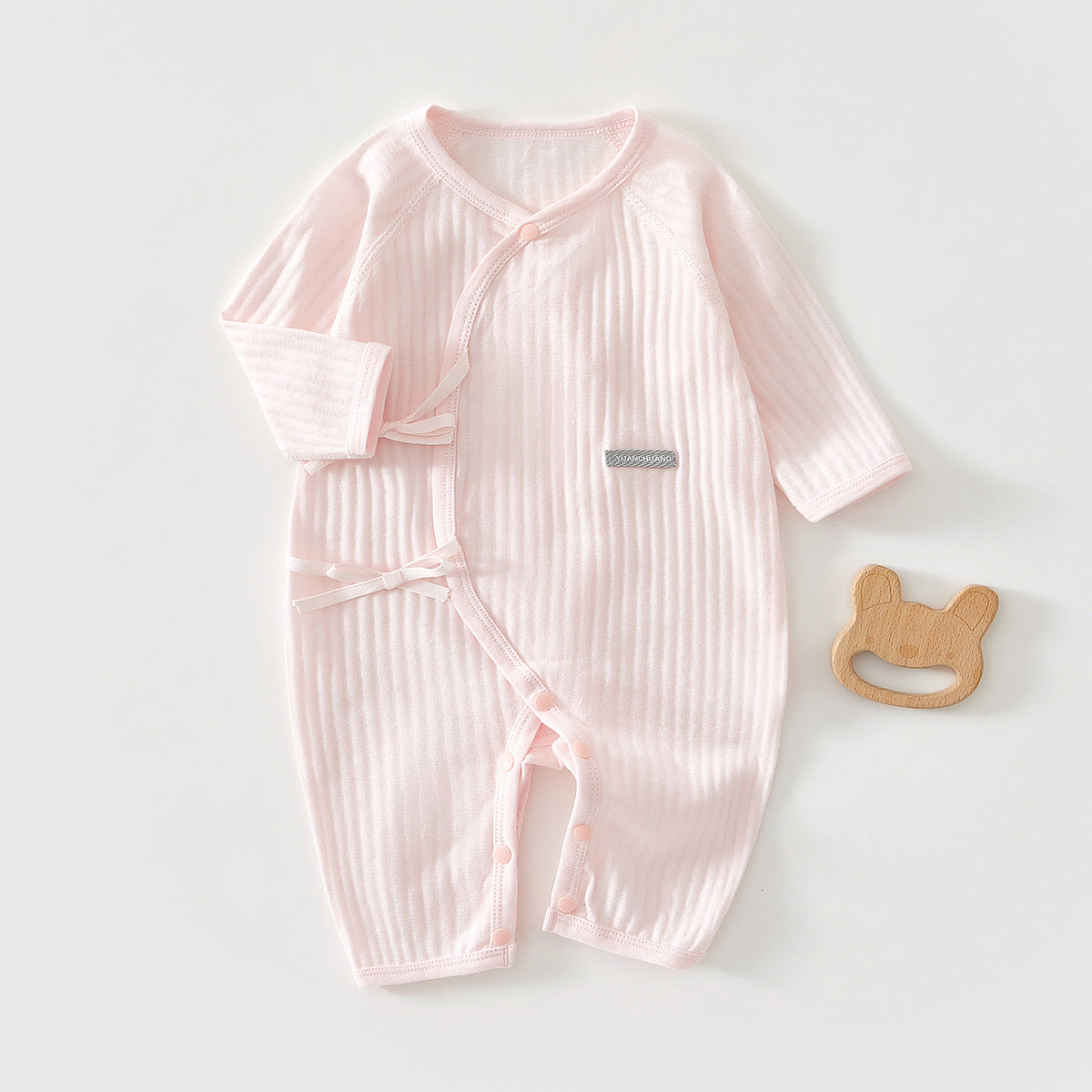 Baby jumpsuit summer baby outfit belly protection strap butterfly outfit
