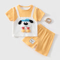 Baby Short Sleeve Romper Lightweight Cute Cartoon Baby Outfit for Newborns