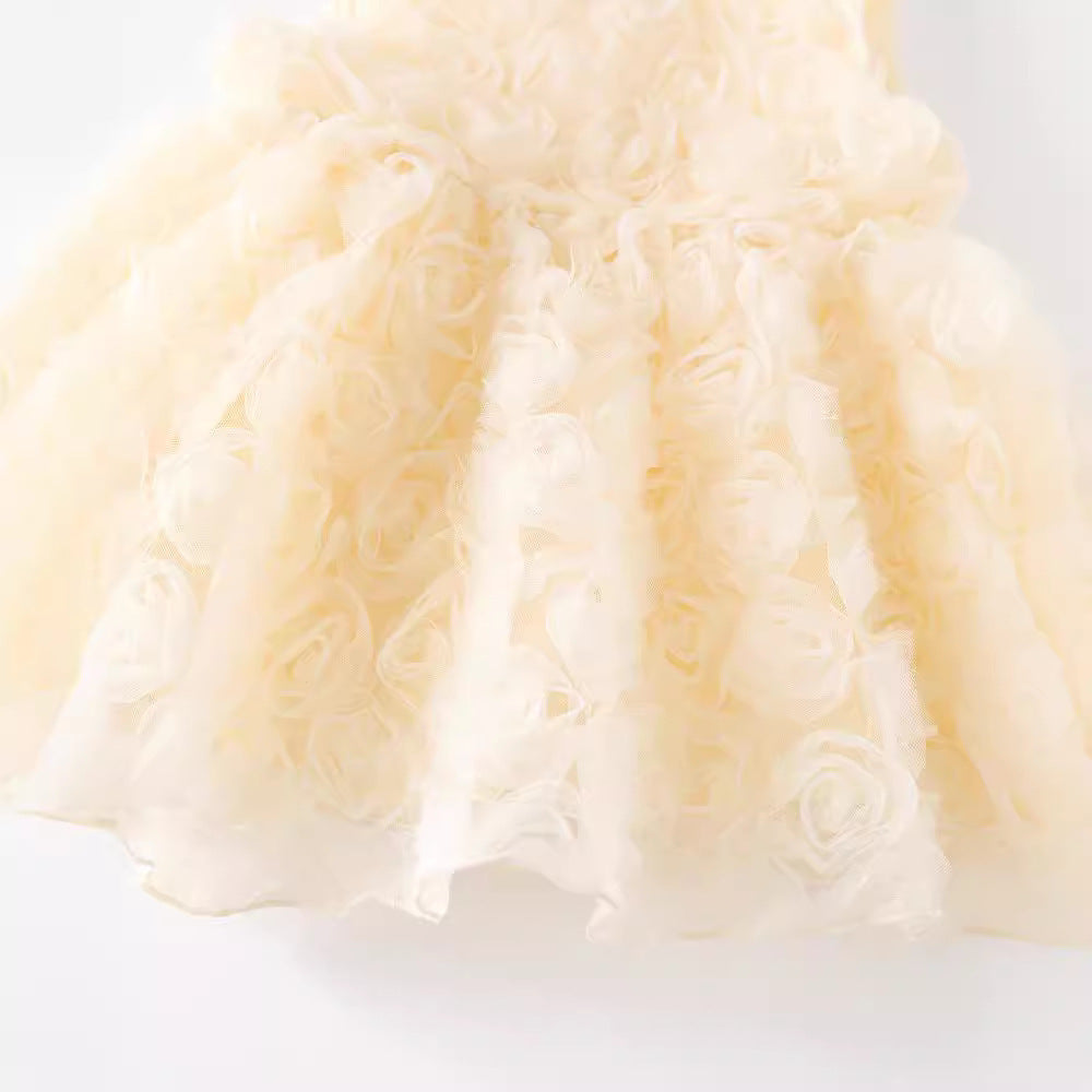 Print Sleeveless Dress for Baby Girls