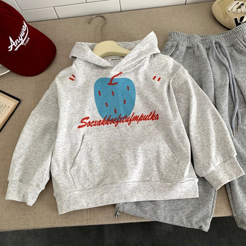 Kids Loose Hooded Sweatshirt