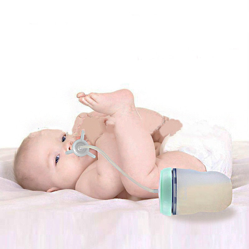 Baby Silicone Straw Sippy Training Cup 250ml