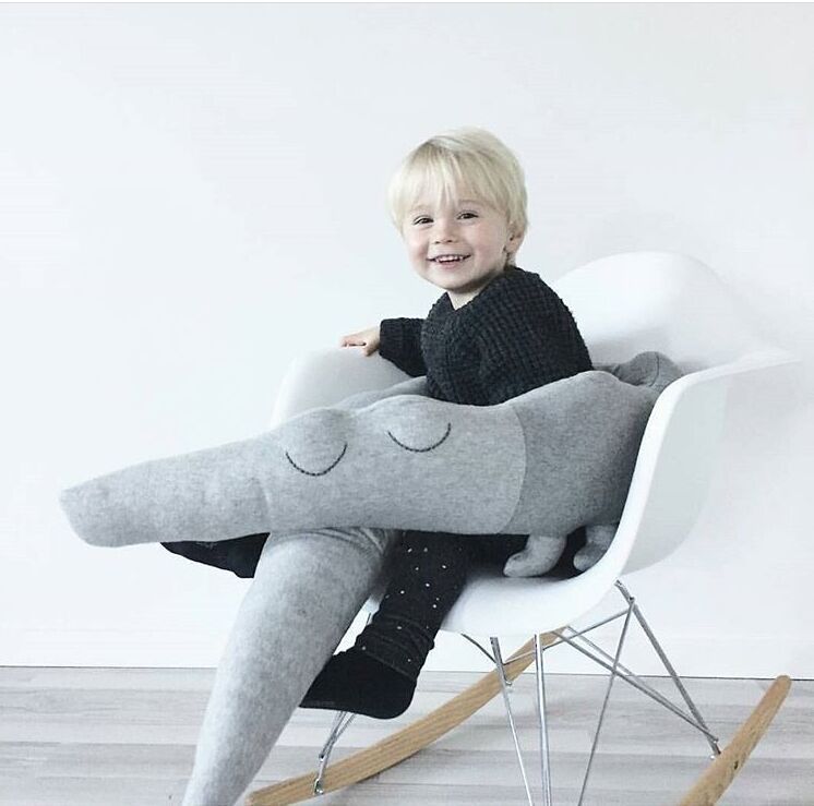 Soft Crocodile Plush Crib Bumper — Animal Nursery Decor & Baby Gift