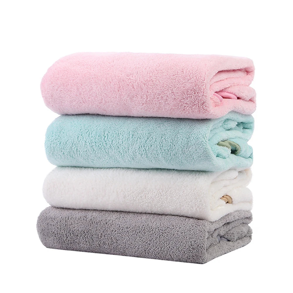 Baby Hooded Velvet Poncho Bath Towel
