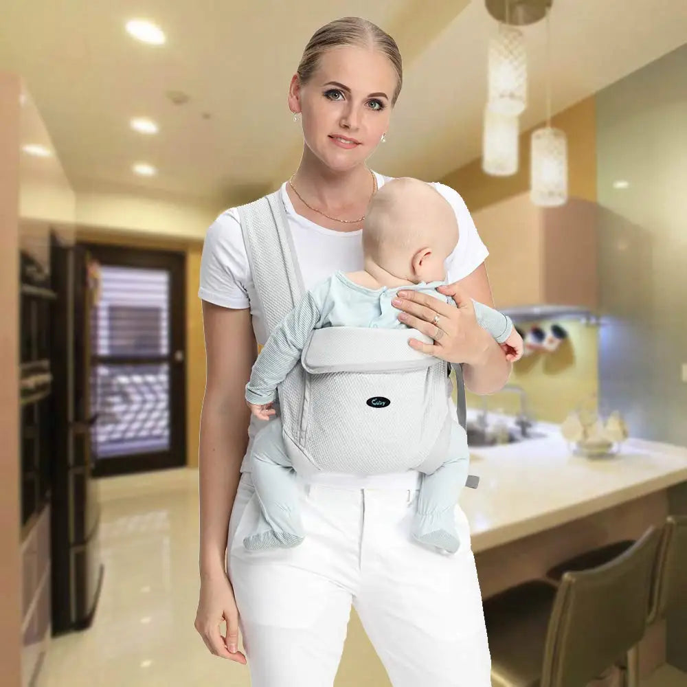Ergonomic Cotton Kangaroo Baby Carrier Backpack